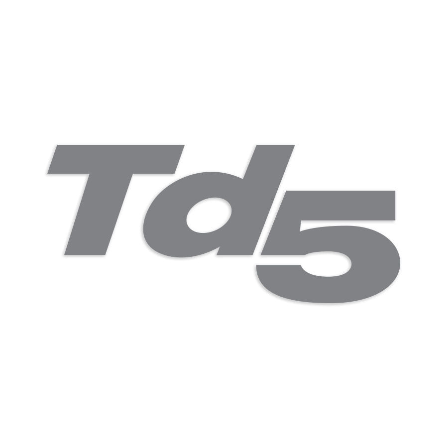 LAND ROVER DEFENDER TD5 DECAL : SILVER