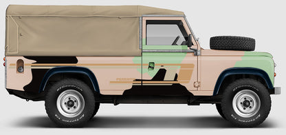 KOKODA BODY DECAL KIT : LAND ROVER PERENTIE
