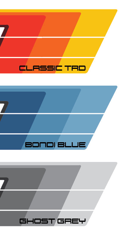 TWEED BODY DECAL  KIT : J75-SERIES TOYOTA LAND CRUISER (TROOP CARRIER)
