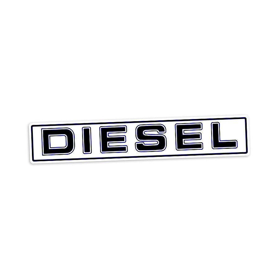 DIESEL TAILGATE DECAL : MQ/MK/160 NISSAN PATROL (1986-1987 ADM & JDM)