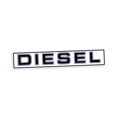 DIESEL TAILGATE DECAL : MQ/MK/160 NISSAN PATROL (1986-1987 ADM & JDM)