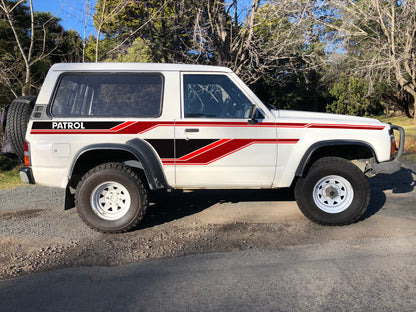 COOKTOWN BODY DECAL KIT : 1987-1997 GQ/Y60 NISSAN PATROL (SWB)