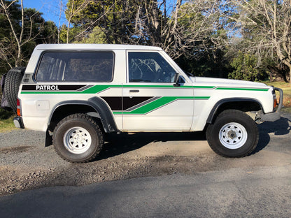 COOKTOWN BODY DECAL KIT : 1987-1997 GQ/Y60 NISSAN PATROL (SWB)
