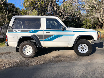 COOKTOWN BODY DECAL KIT : 1987-1997 GQ/Y60 NISSAN PATROL (SWB)
