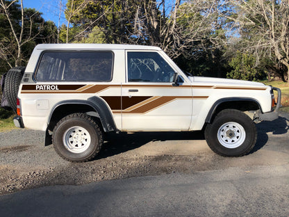 COOKTOWN BODY DECAL KIT : 1987-1997 GQ/Y60 NISSAN PATROL (SWB)