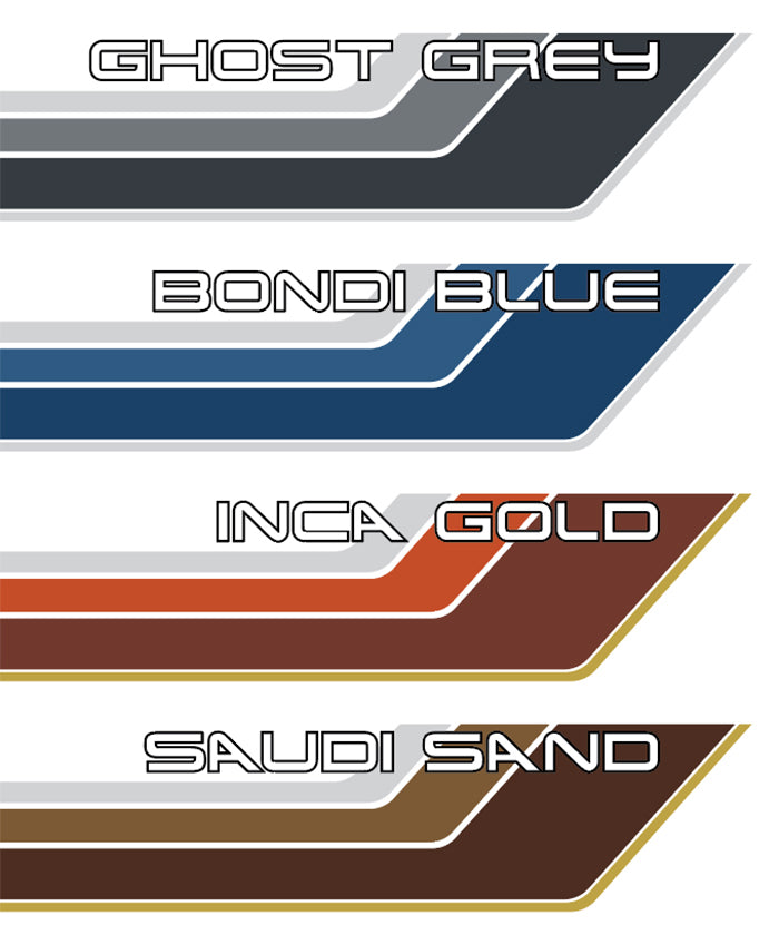 RENMARK TYPE-2 BODY DECAL KIT : TOYOTA LAND CRUISER 75-SERIES (TROOP CARRRIER)