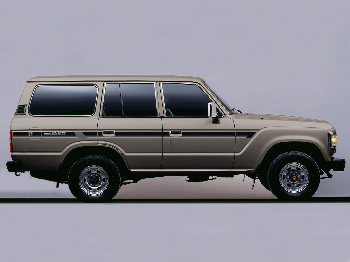 BEGA BODY DECAL KIT : TOYOTA LAND CRUISER 60-SERIES