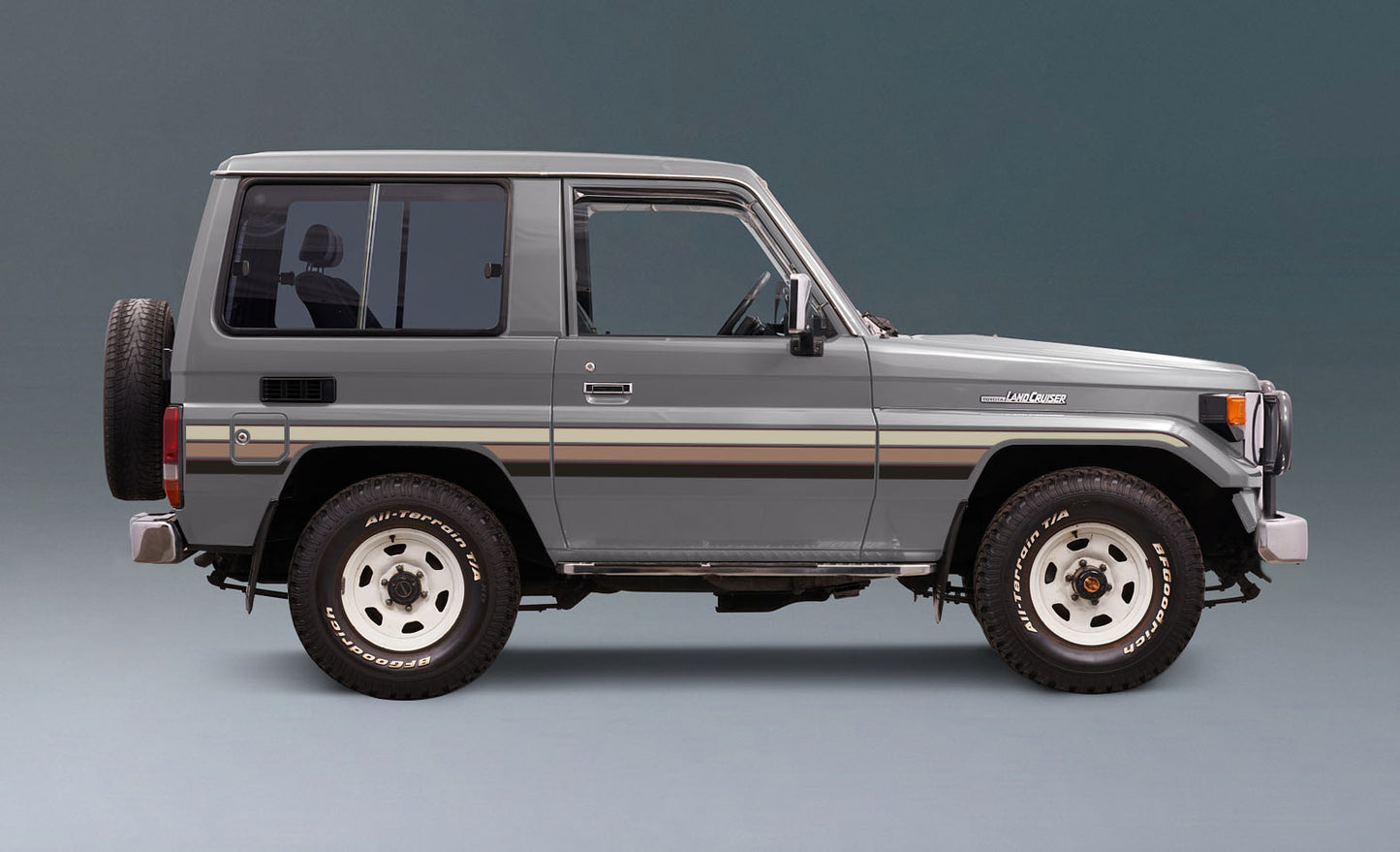 BRUSSELS BODY DECAL KIT : BJ70/BJ71/BUNDERA SWB LAND CRUISER