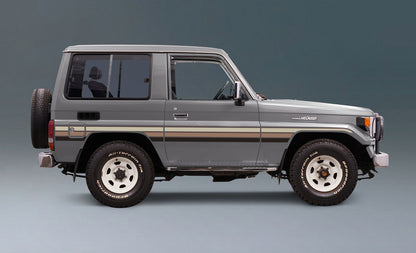 BRUSSELS BODY DECAL KIT : BJ70/BJ71/BUNDERA SWB LAND CRUISER