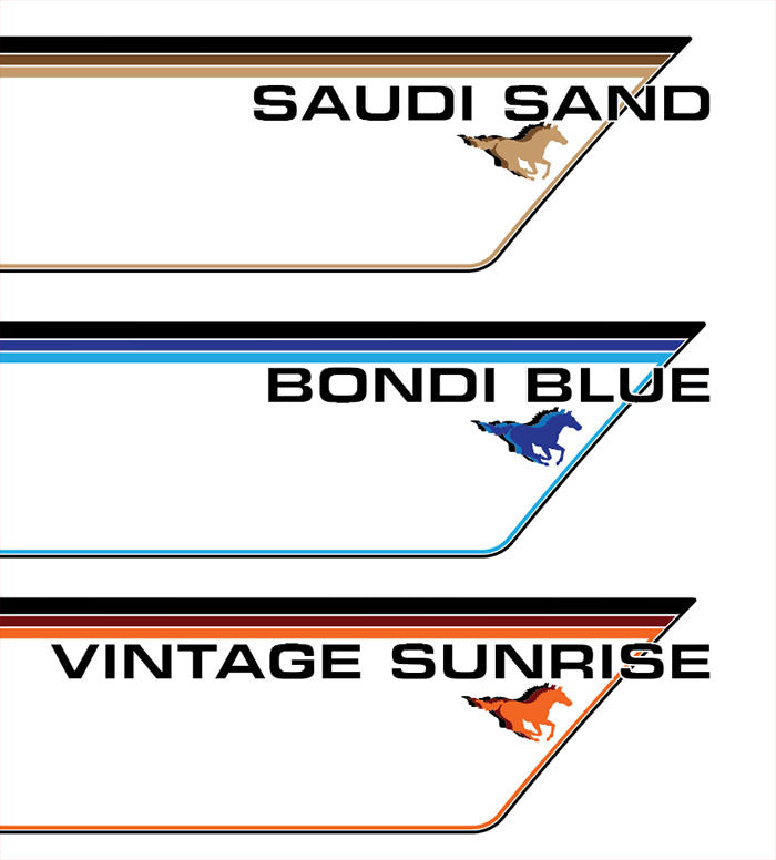 BIRDSVILLE BODY DECAL KIT : TOYOTA LAND CRUISER J60