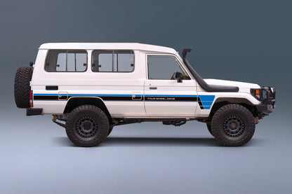 TOOWOOMBA BODY DECAL  KIT : J75-SERIES TOYOTA LAND CRUISER (TROOP CARRIER)
