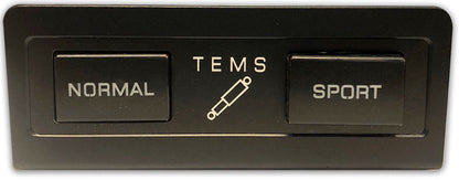 TEMS SWITCH OVERLAY SET : TOYOTA SUPRA (A70)