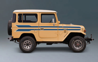 CALIFORNIA BODY DECAL KIT : J40-SERIES TOYOTA LAND CRUISER (SWB)