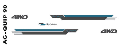 AG-QUIP '90 BODY DECAL KIT : SUBARU BRUMBY