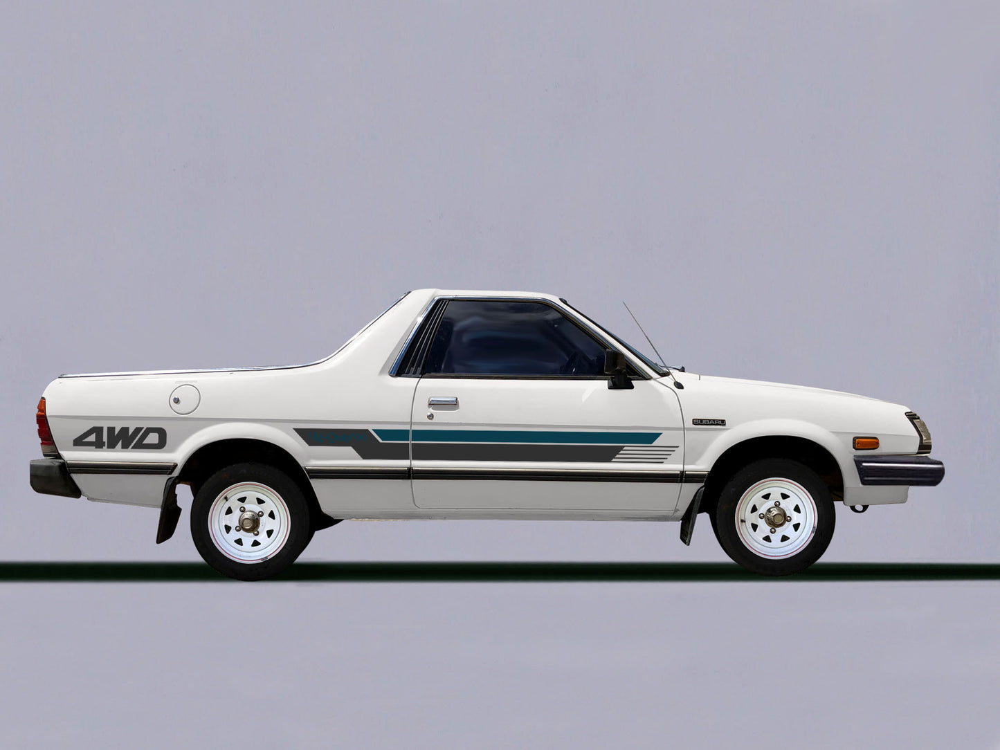 AG-QUIP '90 BODY DECAL KIT : SUBARU BRUMBY