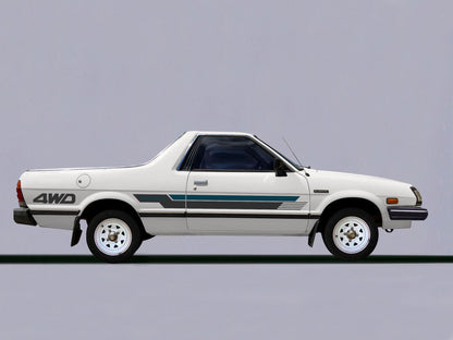 AG-QUIP '90 BODY DECAL KIT : SUBARU BRUMBY