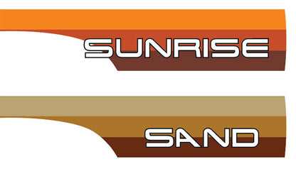 BRISBANE BODY DECAL KIT : TOYOTA HIACE VAN (H50/H60/H70/H80/H90)