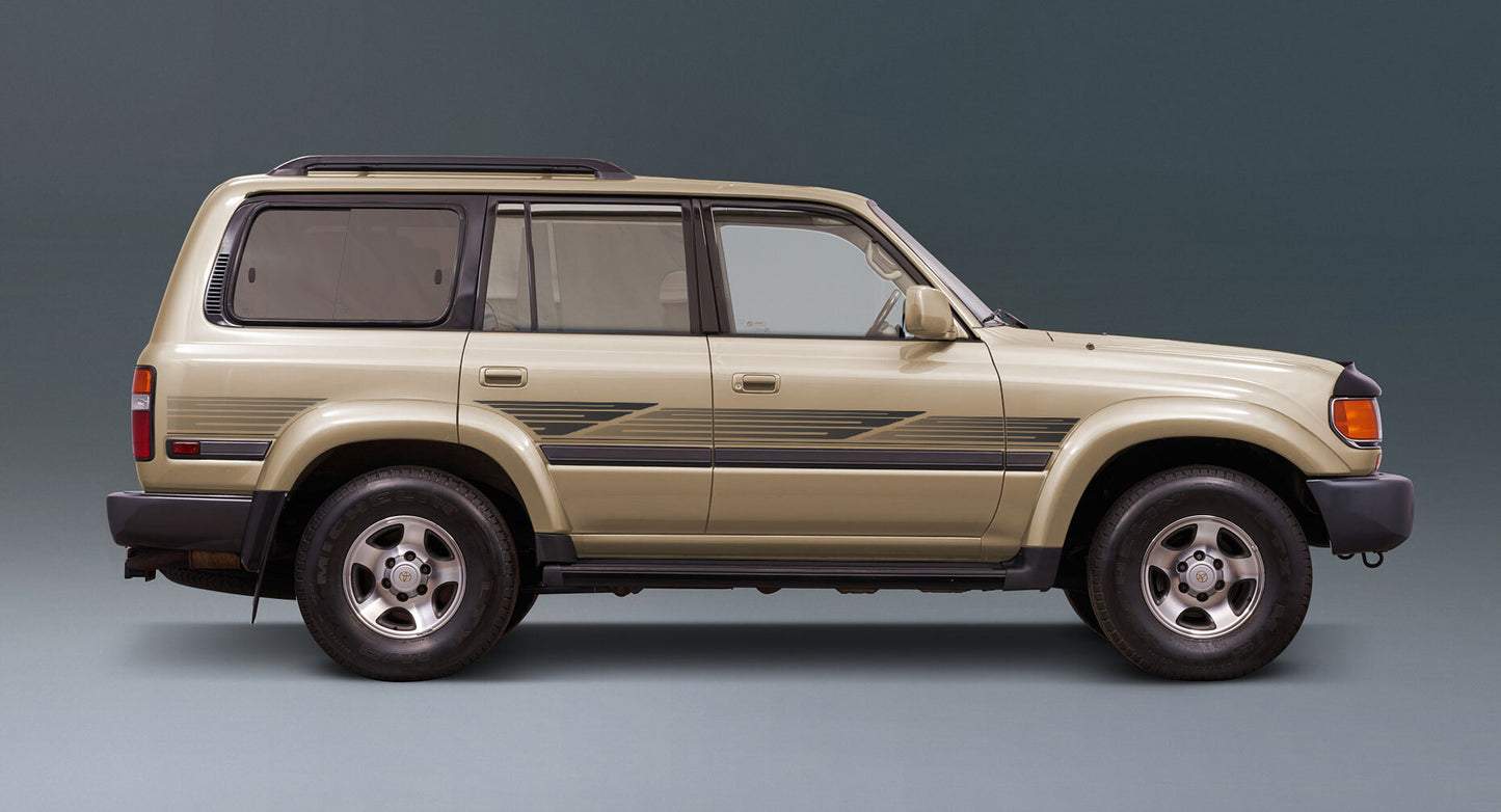 VXR-I BODY DECAL  KIT : 1994-1997 J80 TOYOTA LANDCRUISER