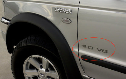 REPRODUCTION 4.0 V6 DOOR & TAILGATE DECAL : FORD COURIER (2002-2007)