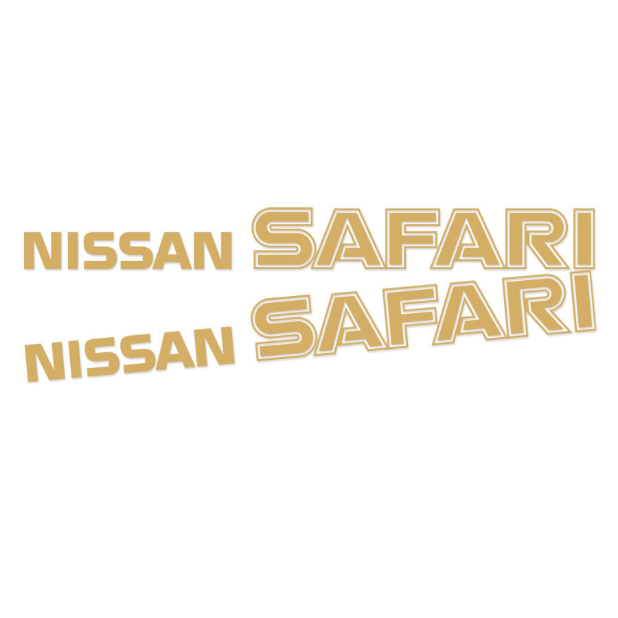 NISSAN SAFARI SIDE DECAL SET : GQ/Y60 (JDM)