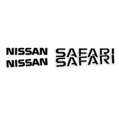 NISSAN SAFARI SIDE DECAL SET : GQ/Y60