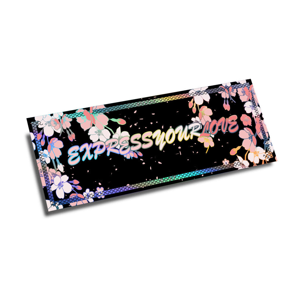 SAKURA "EXPRESS YOUR LOVE" HOLOGRAPHIC SLAP STICKER