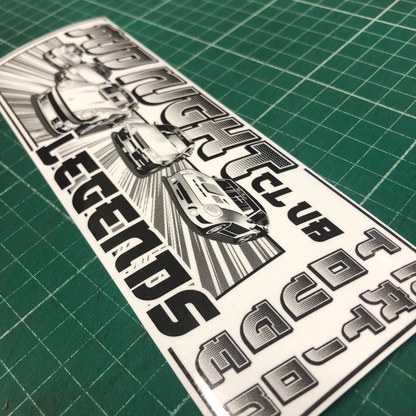 MID NIGHT CLUB LEGENDS SLAP STICKER