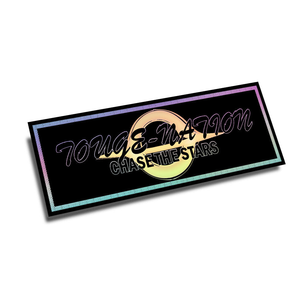 CHASE THE STARS IV HOLOGRAPHIC SLAP STICKER
