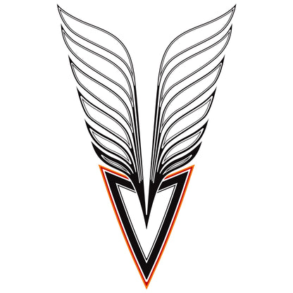 PLYMOUTH FIRE ARROW HOOD DECAL