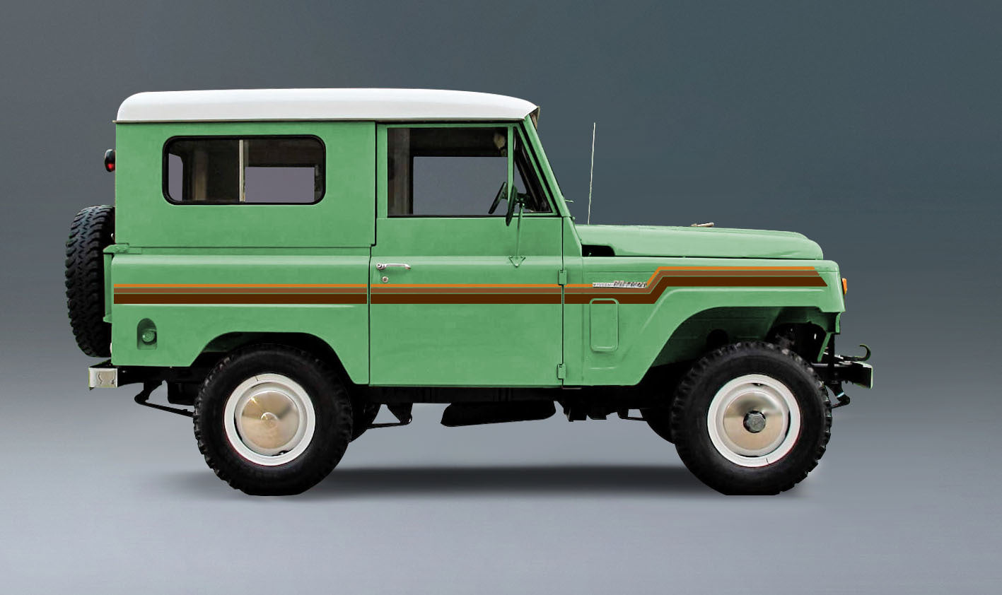 DALBY BODY DECAL KIT : NISSAN PATROL (G60)
