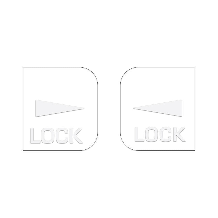 DOOR LOCK BEZEL OVERLAY SET : TOYOTA SUPRA (A70)