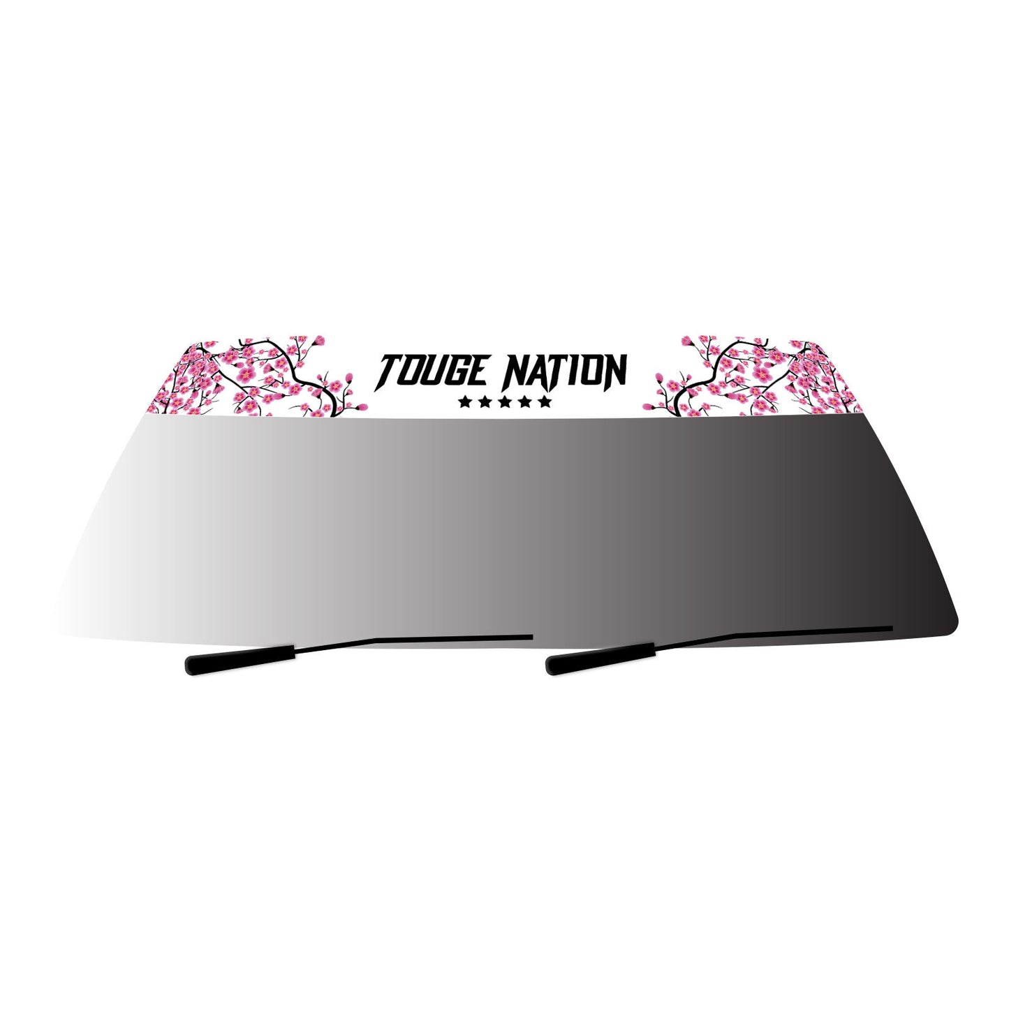 TOGUE NATION SAKURA UNIVERSAL WINDSCREEN BANNER
