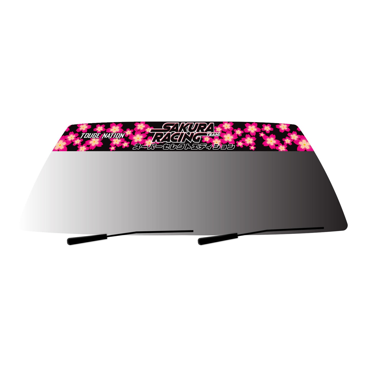 SAKURA RACING TEAM UNIVERSAL WINDSCREEN BANNER