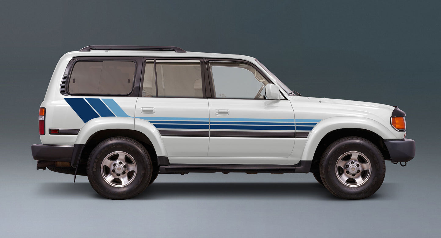SEATTLE BODY DECAL  KIT : 1994-1997 J80 TOYOTA LAND CRUISER (WAGON)
