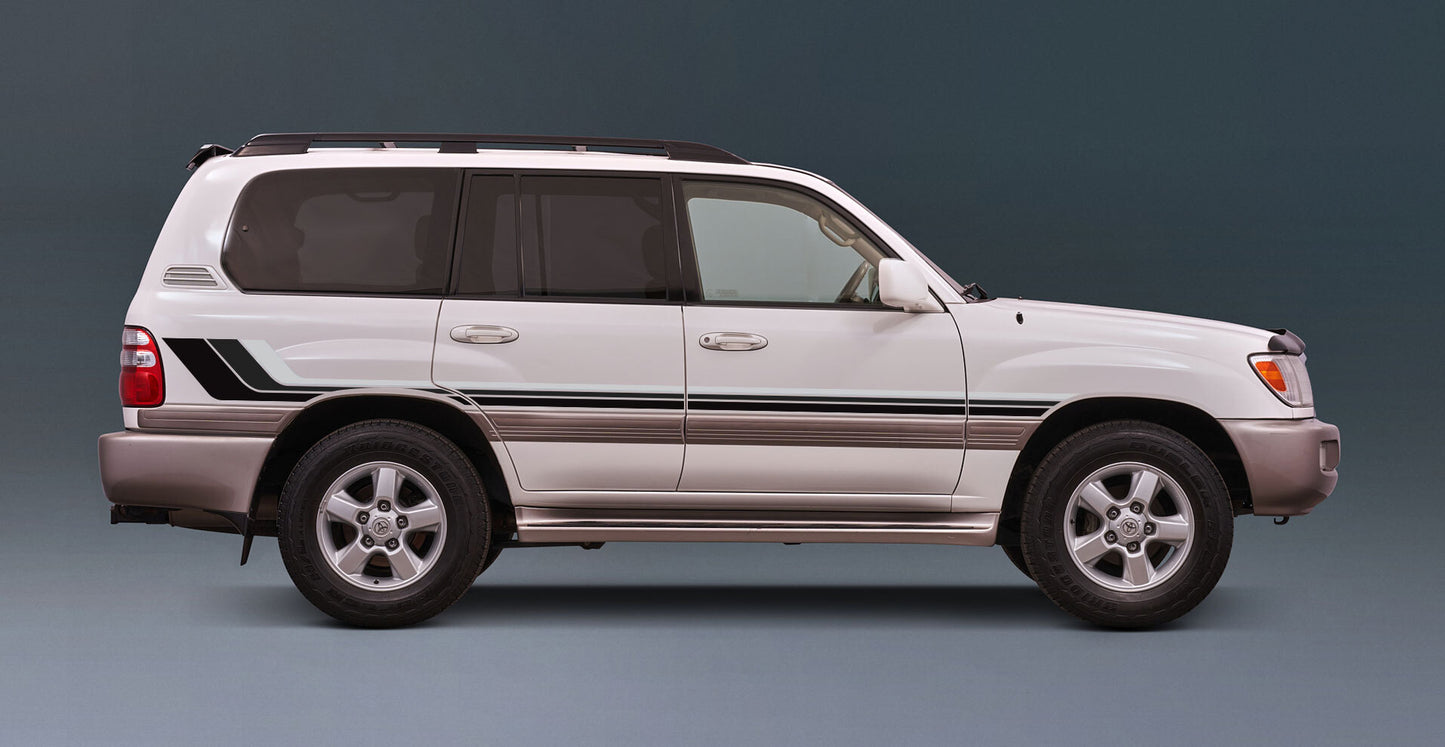 SEATTLE BODY DECAL KIT : 100-SERIES TOYOTA LAND CRUISER