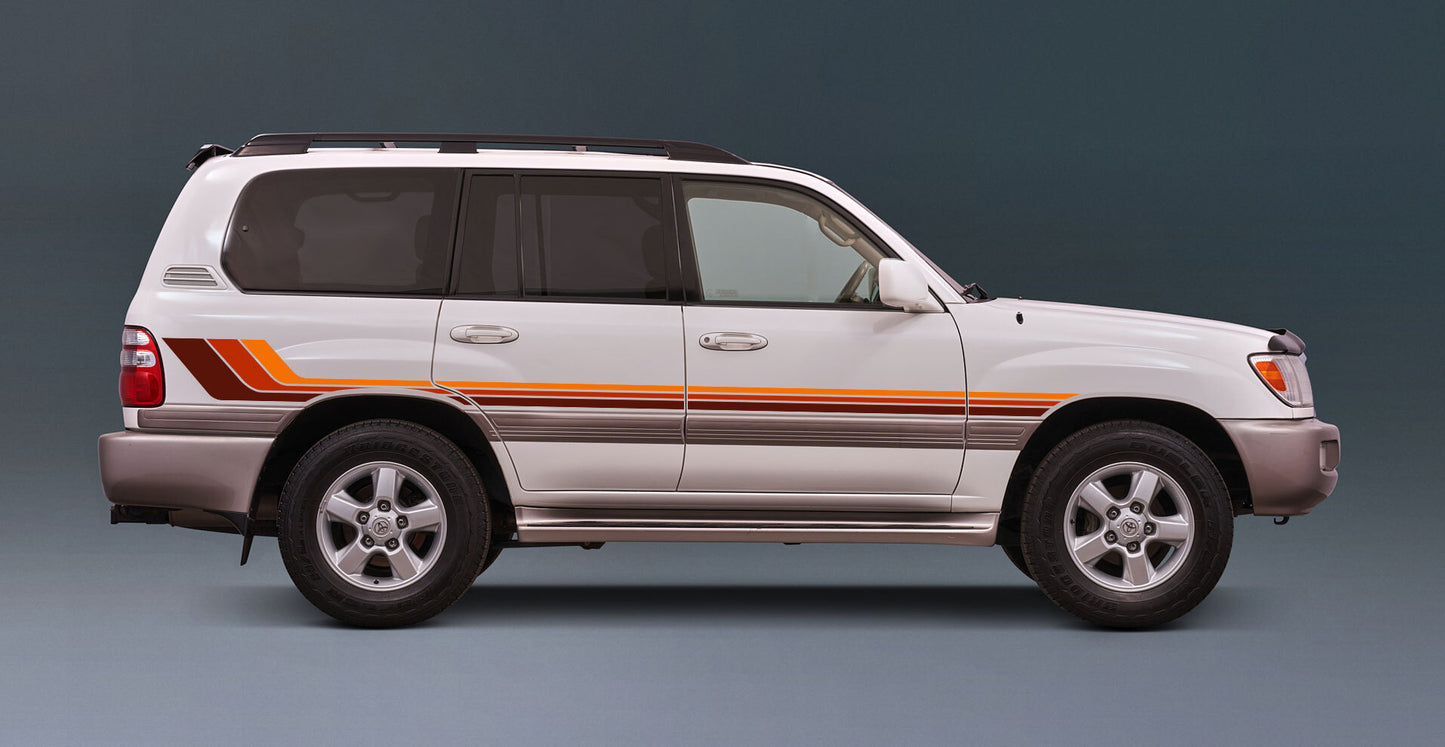 SEATTLE BODY DECAL KIT : 100-SERIES TOYOTA LAND CRUISER