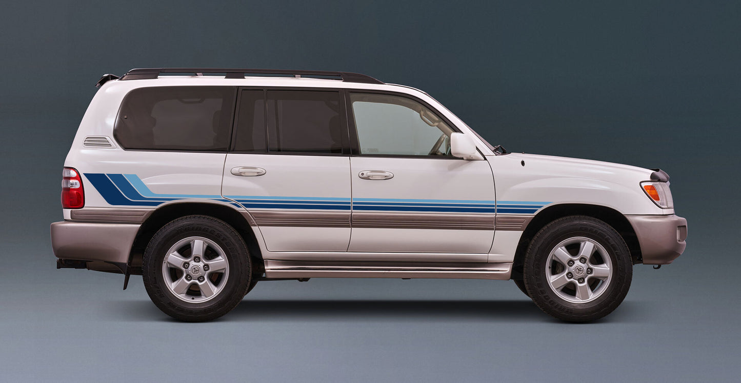 SEATTLE BODY DECAL KIT : 100-SERIES TOYOTA LAND CRUISER