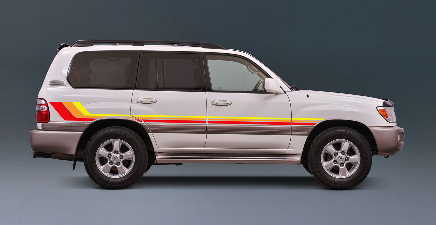 SEATTLE BODY DECAL KIT : 100-SERIES TOYOTA LAND CRUISER