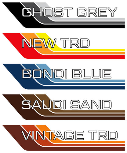SEATTLE BODY DECAL  KIT : 1994-1997 J80 TOYOTA LAND CRUISER (WAGON)