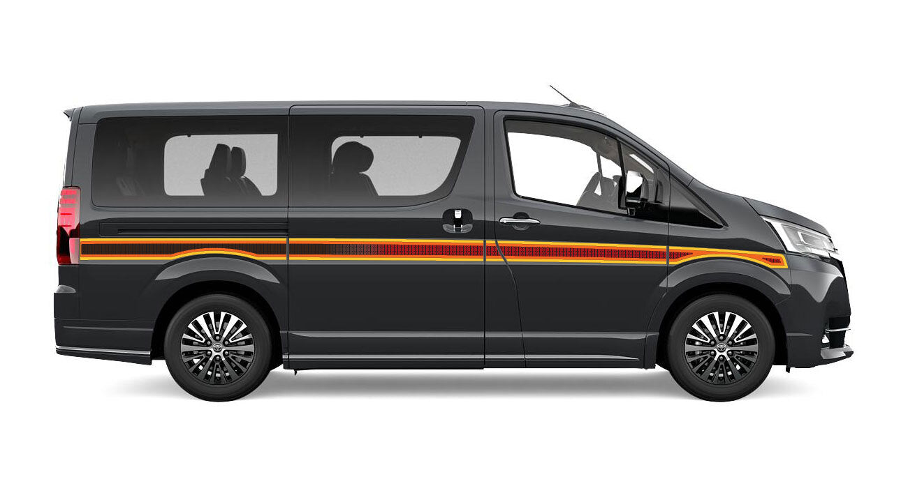 TOLEDO BODY DECAL  KIT : 2018+ TOYOTA GRAVIA