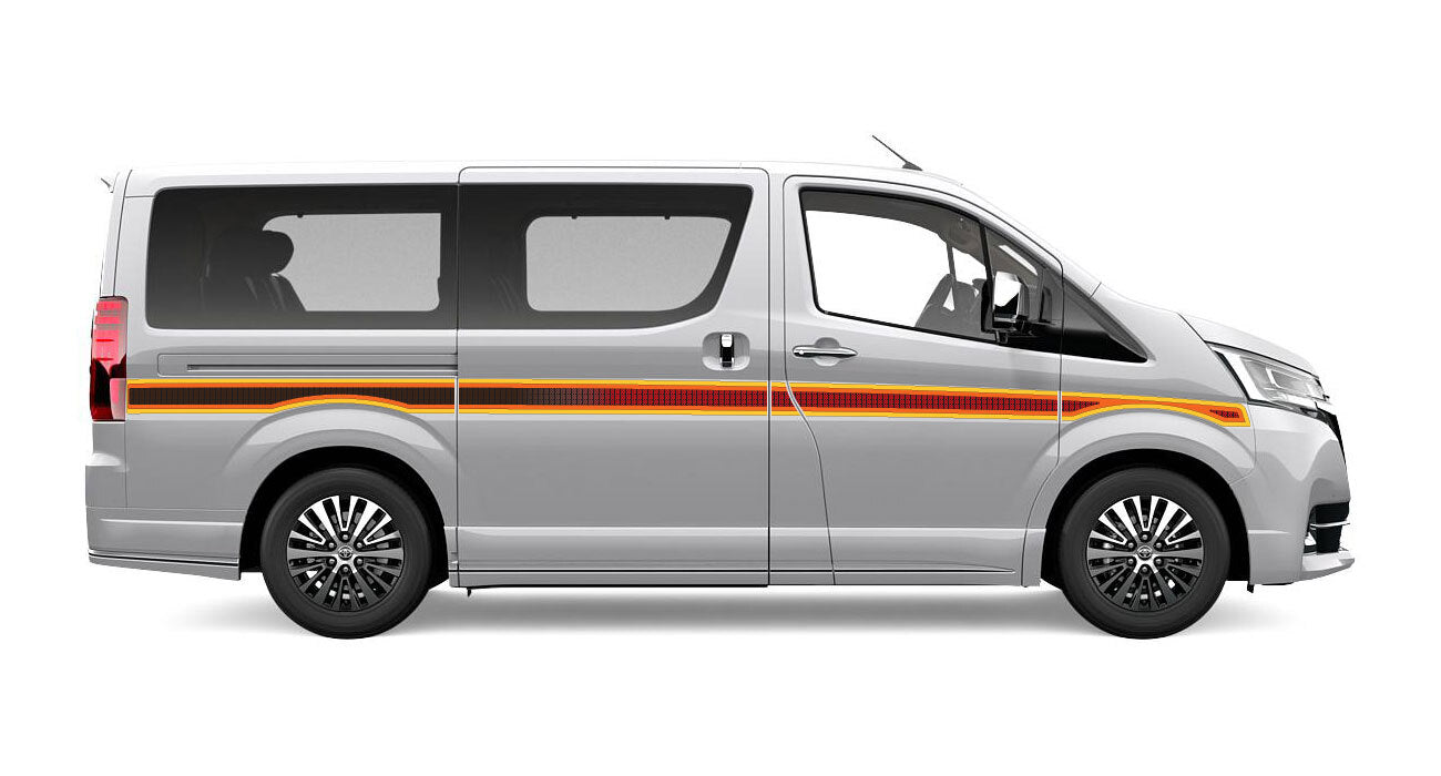 TOLEDO BODY DECAL  KIT : 2018+ TOYOTA GRAVIA