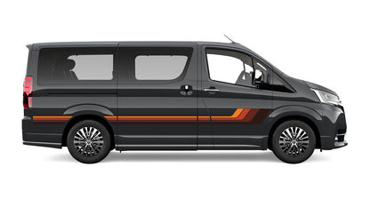 SEATTLE BODY DECAL  KIT : 2018+ TOYOTA GRANVIA