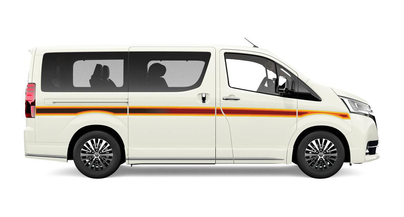 TOLEDO BODY DECAL  KIT : 2018+ TOYOTA GRAVIA