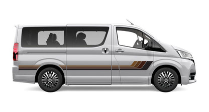 SEATTLE BODY DECAL  KIT : 2018+ TOYOTA GRANVIA