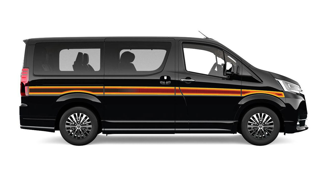 TOLEDO BODY DECAL  KIT : 2018+ TOYOTA GRAVIA