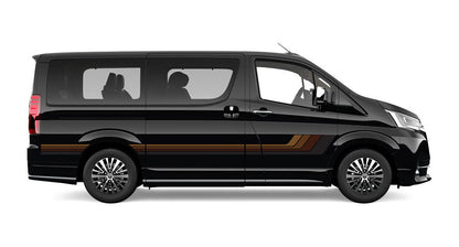 SEATTLE BODY DECAL  KIT : 2018+ TOYOTA GRANVIA