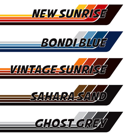 SEATTLE BODY DECAL  KIT : 2018+ TOYOTA GRANVIA