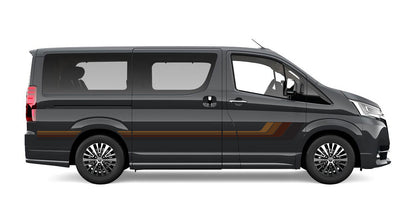SEATTLE BODY DECAL  KIT : 2018+ TOYOTA GRANVIA