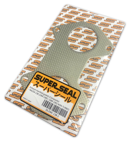 SUPER SEAL COMPOSITE EXHAUST MANIFOLD GASKET : MAZDA 13B (1984-1985 / 1989-1992 NON-TURBO)