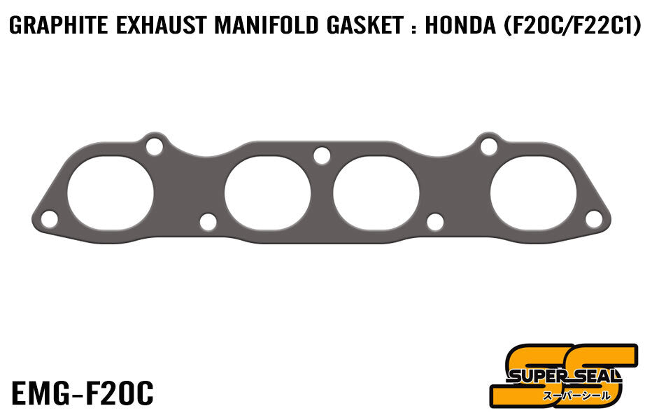 SUPER SEAL GRAPHITE LAMINATED EXHAUST MANIFOLD GASKET : HONDA F20C/F22C1